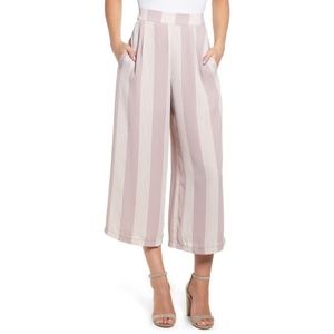 LEITH Stripe High Waisted Pants